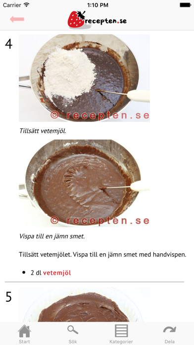 recepten.se Screenshot