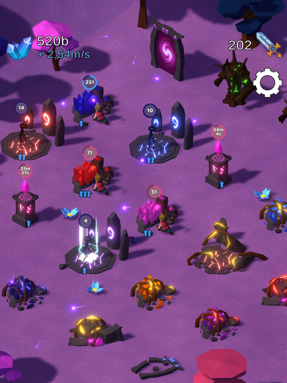 Swarm of Destiny: Fantasy Idle iPad screenshot