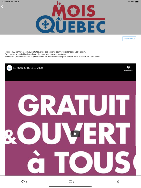 Screenshot #6 pour Objectif Québec!