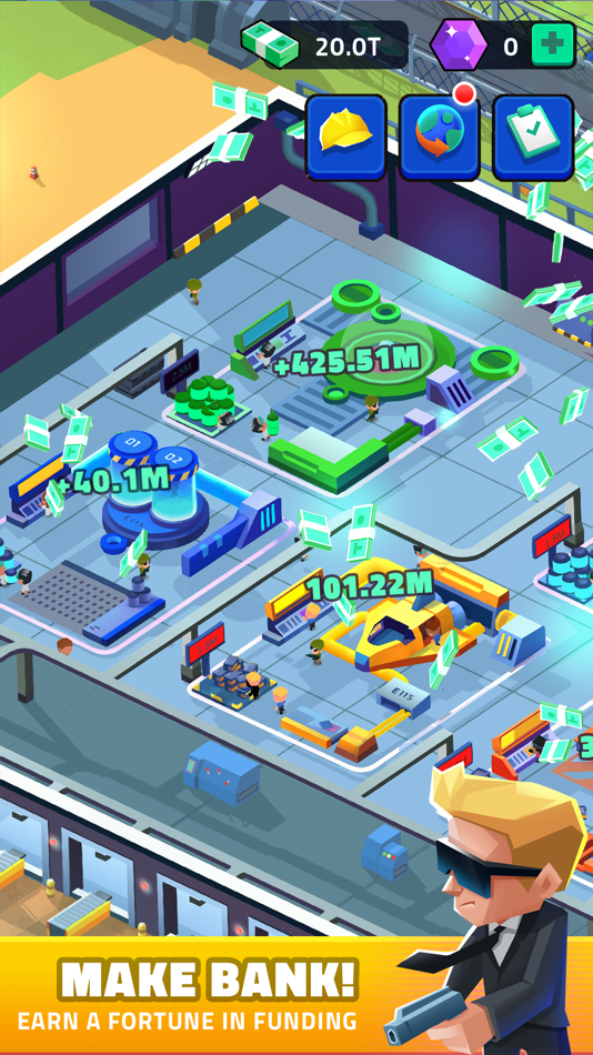 #5. Idle Area 51 (iOS) 由: PlaySide