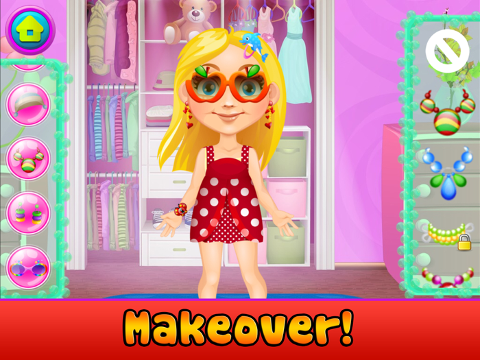 Little Doll Play House Time