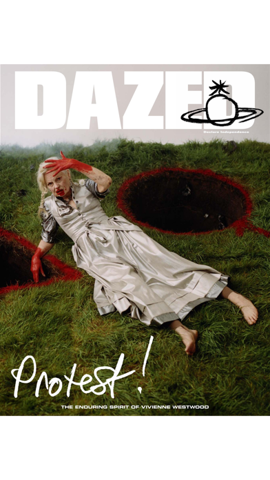 DAZED Magazine Screenshot