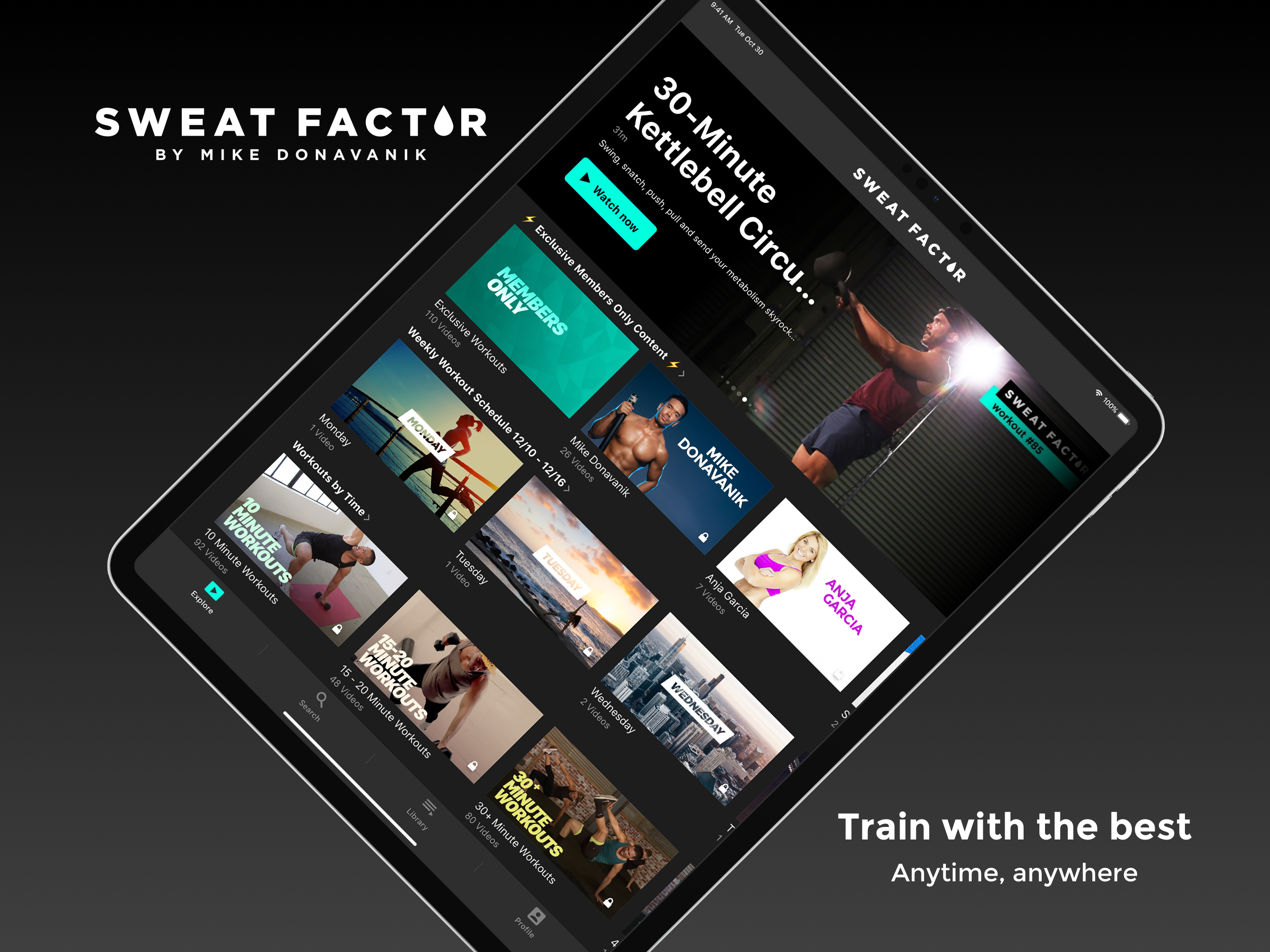 Sweat Factor — at home fitness
