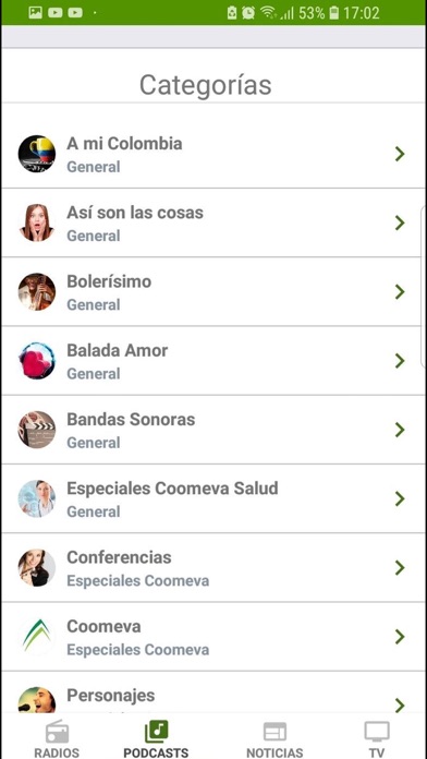 Screenshot #2 pour Radio Coomeva - TV