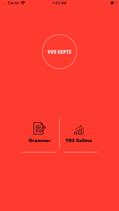ydsCepte : YDS Soru Bankasi Screenshot