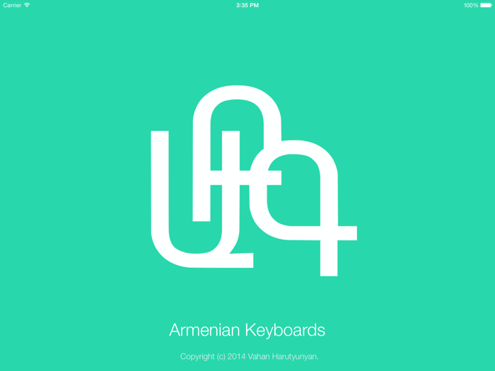 Armenian Keyboards-All layouts