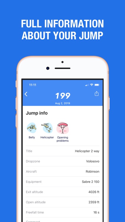 Skyduck – Skydiving Logbook screenshot-6