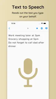 text-to-speech notepad iphone screenshot 1