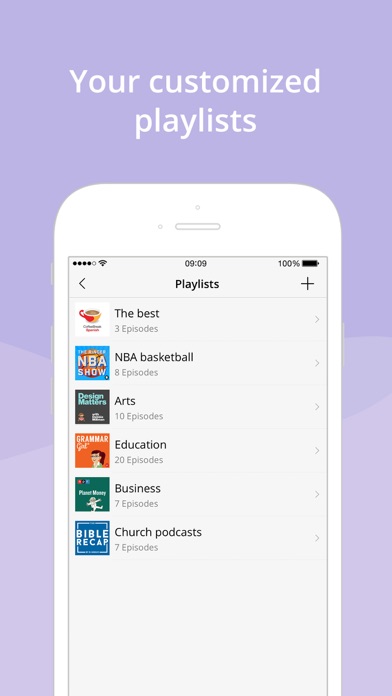 Podbean Podcast App & Player Screenshot