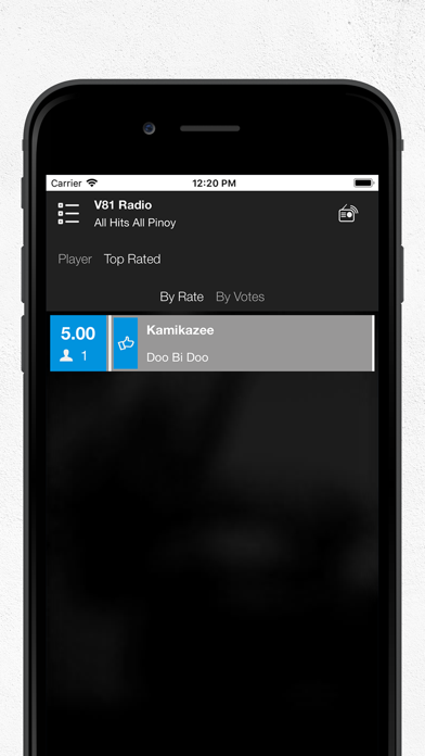 V81 Radio Screenshot