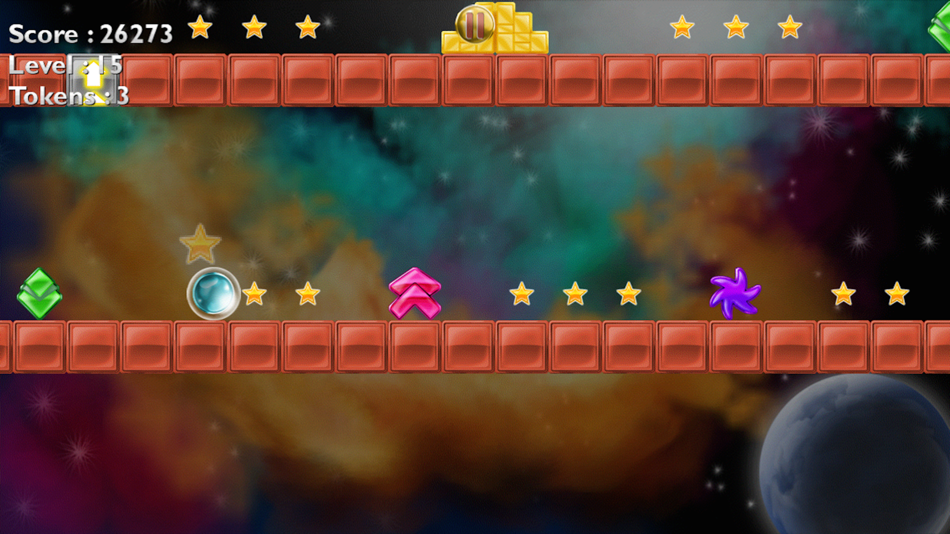 #4. FastBall 2 F. (iOS) 由: Klik! Games
