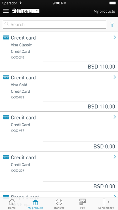 Fidelity Digibanking Screenshot