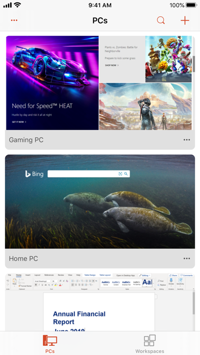 Screenshot #4 for Remote Desktop Mobile