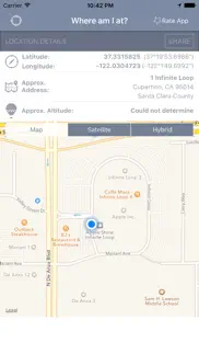 where am i at? - gps maps app iphone screenshot 1
