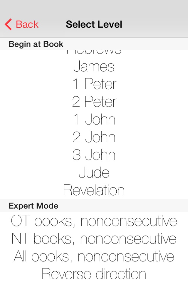 Two-Second Bible Book Finder screenshot 3