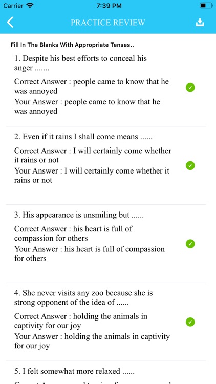English Tenses Practice screenshot-4