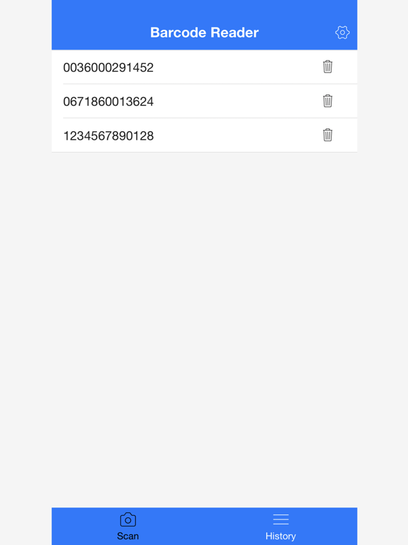 Screenshot #5 pour Barcode Reader for iPhone+