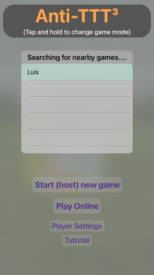 #2. (TicTacToe)³ (iOS) Podle: Henrik Storch