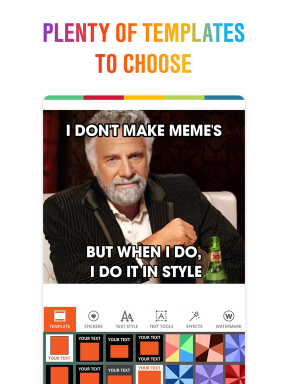 Screenshot #5 pour MEME Maker`