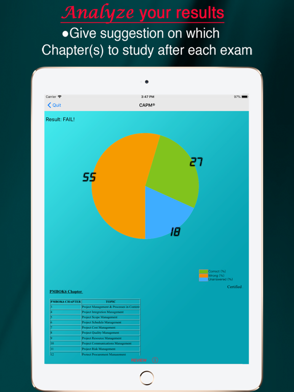 Screenshot #5 pour CAPM EXAM