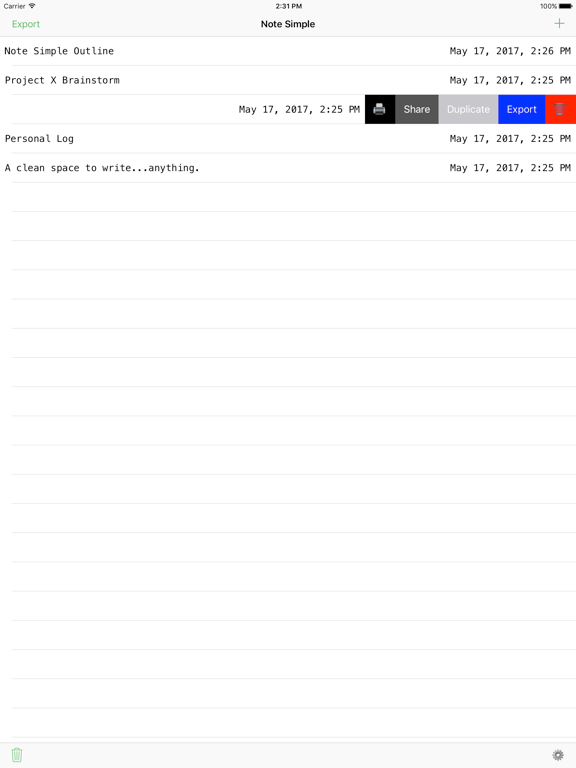 Screenshot #6 pour Note Simple