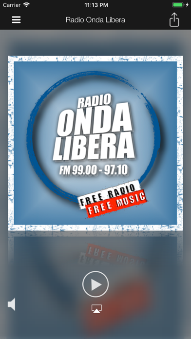 Screenshot #1 pour Radio Onda Libera FM 99 & 97.1