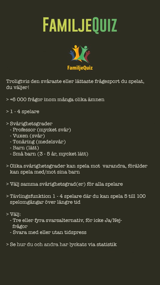 FamiljeQuiz - 4.1.5 - (iOS)