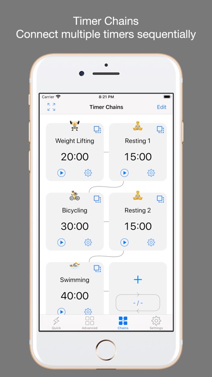 1Timer - Voice Timer screenshot-3