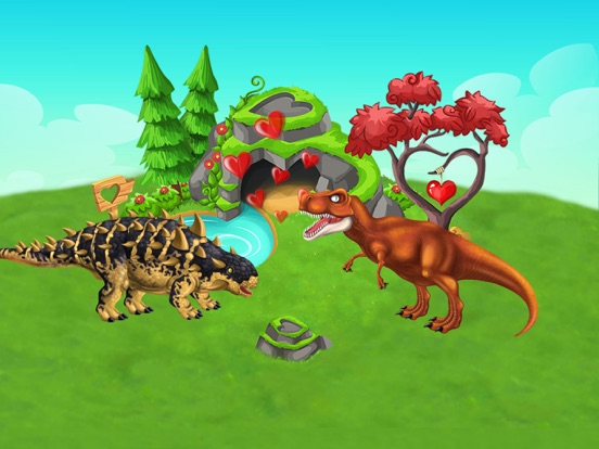 Dinosaur Zoo-The Jurassic game iPad app afbeelding 4