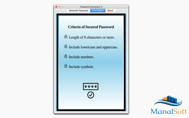 Password Generator 3 screenshot 2
