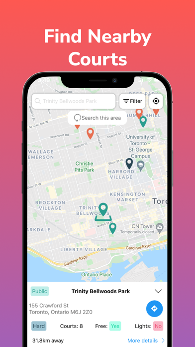 TopSpin - Find Tennis Partners Screenshot