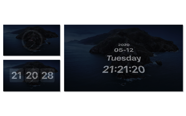 ‎OneClock - A Simple Flip Clock Screenshot