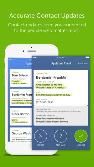 CircleBack - Updated Contacts screenshot 3
