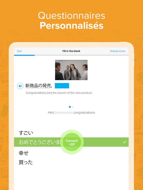 Screenshot #6 pour FluentU: Apprendre les langues