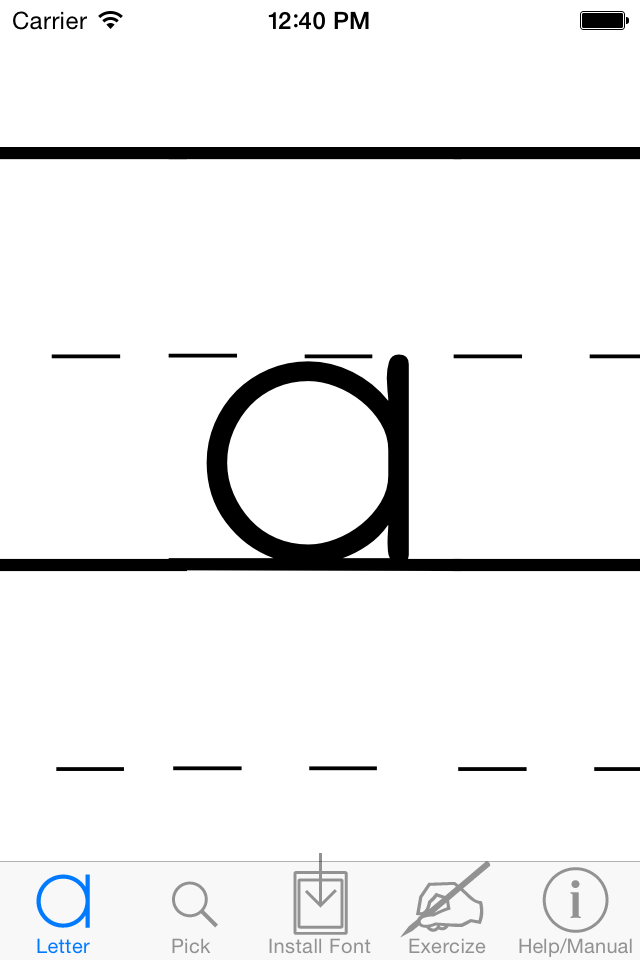 Elementary Letters  Fonts