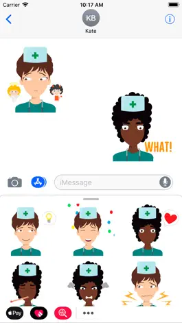 Game screenshot Nursemoji PRO Animated Emoji apk