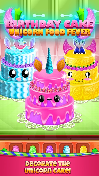 Birthday Cake - Unicorn Food screenshot-3