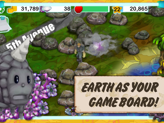 Screenshot #4 pour Map Monsters: Poke, Swipe, Go
