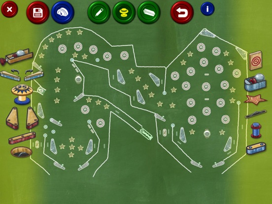 Chalkboard Pinball iPad app afbeelding 3