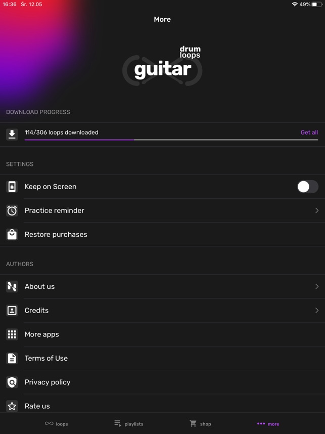 Drum Loops for Guitar on the App Store