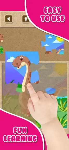 Game screenshot Динозавры Игры Пазлы для Детей hack