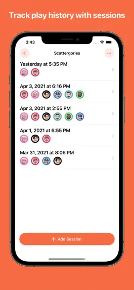 Game screenshot Scorecard: Point Tracker apk