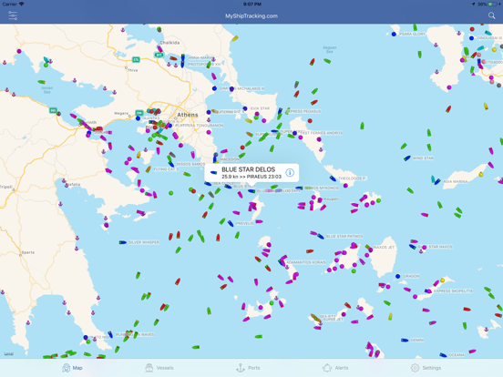 Screenshot #4 pour MyShipTracking