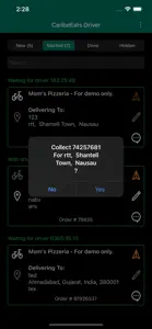 CaribeEats Drivers Only screenshot #3 for iPhone