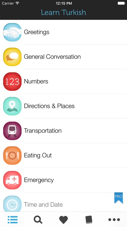 Learn Turkish - Phrasebook screenshot-3