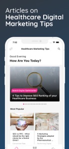 Healthcare Marketing Tips screenshot #2 for iPhone