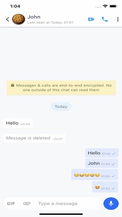 Fiberchat - Messenger Theme Screenshot