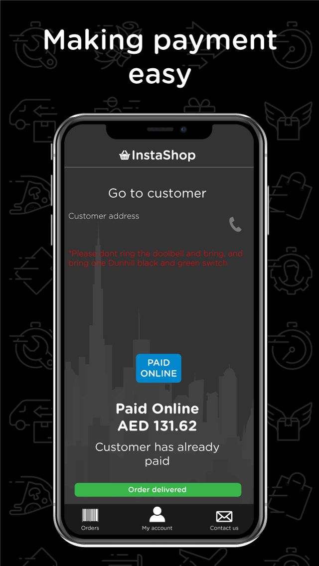 InstaShop Driver