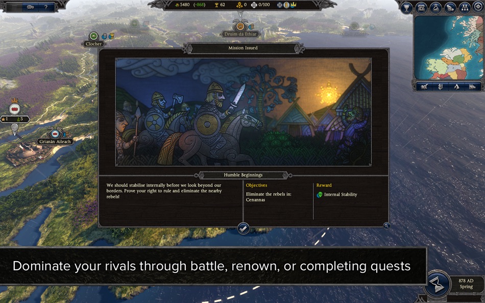 #5. THRONES OF BRITANNIA (macOS) Bởi: Feral Interactive Ltd