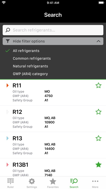 BITZER REFRIGERANT RULER screenshot-3